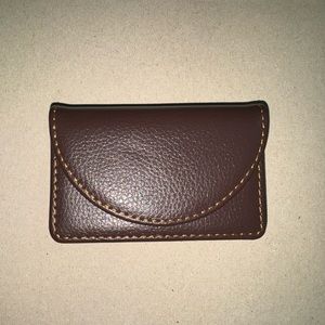 Leather Card Holder / Wallet